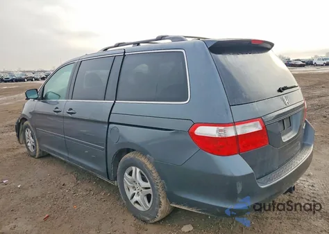 2005 Honda Odyssey Exl z USA, uszkodzony, nr VIN 5FNRL386X5B025005